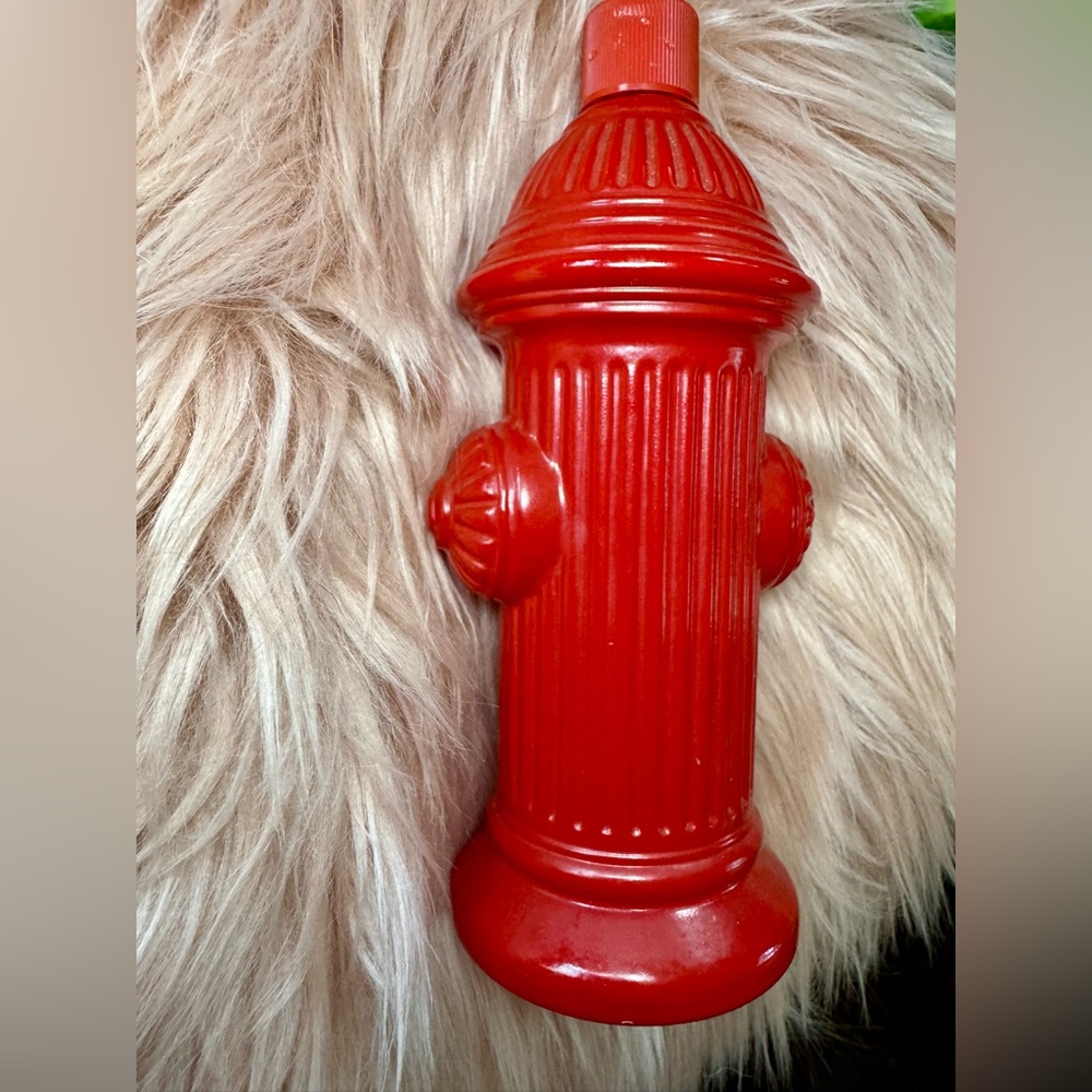 Avon Bold Red Fire Hydrant Empty Purfume Bottle